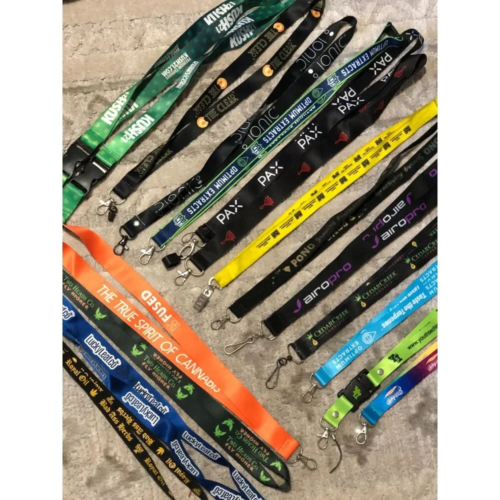 Large Bundle of Washington State Recreational Vendor Merch/Lanyards